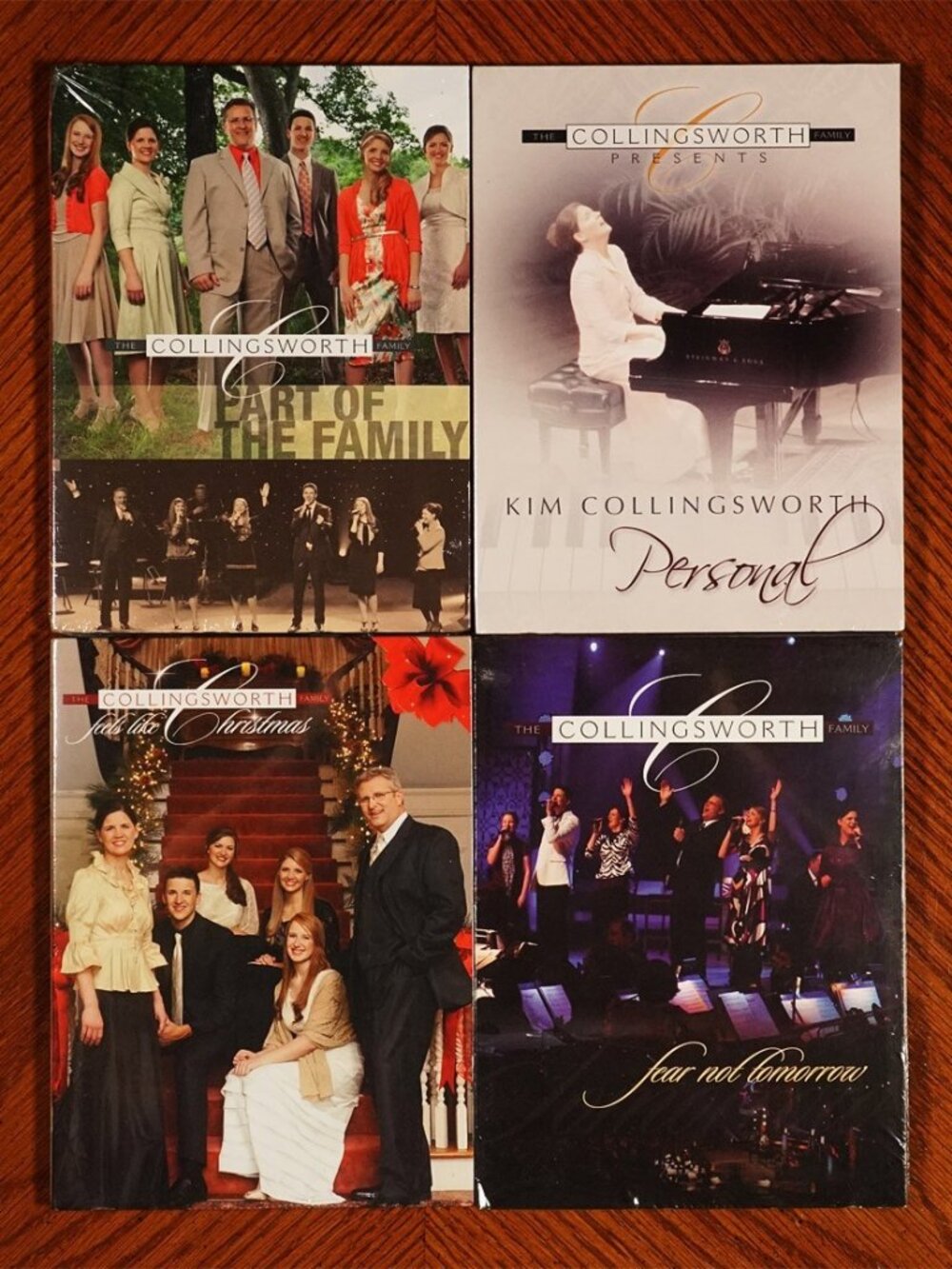 Lot Of 4 Collingsworth Family & Kim Collingsworth New Sealed Gospel Music HTF